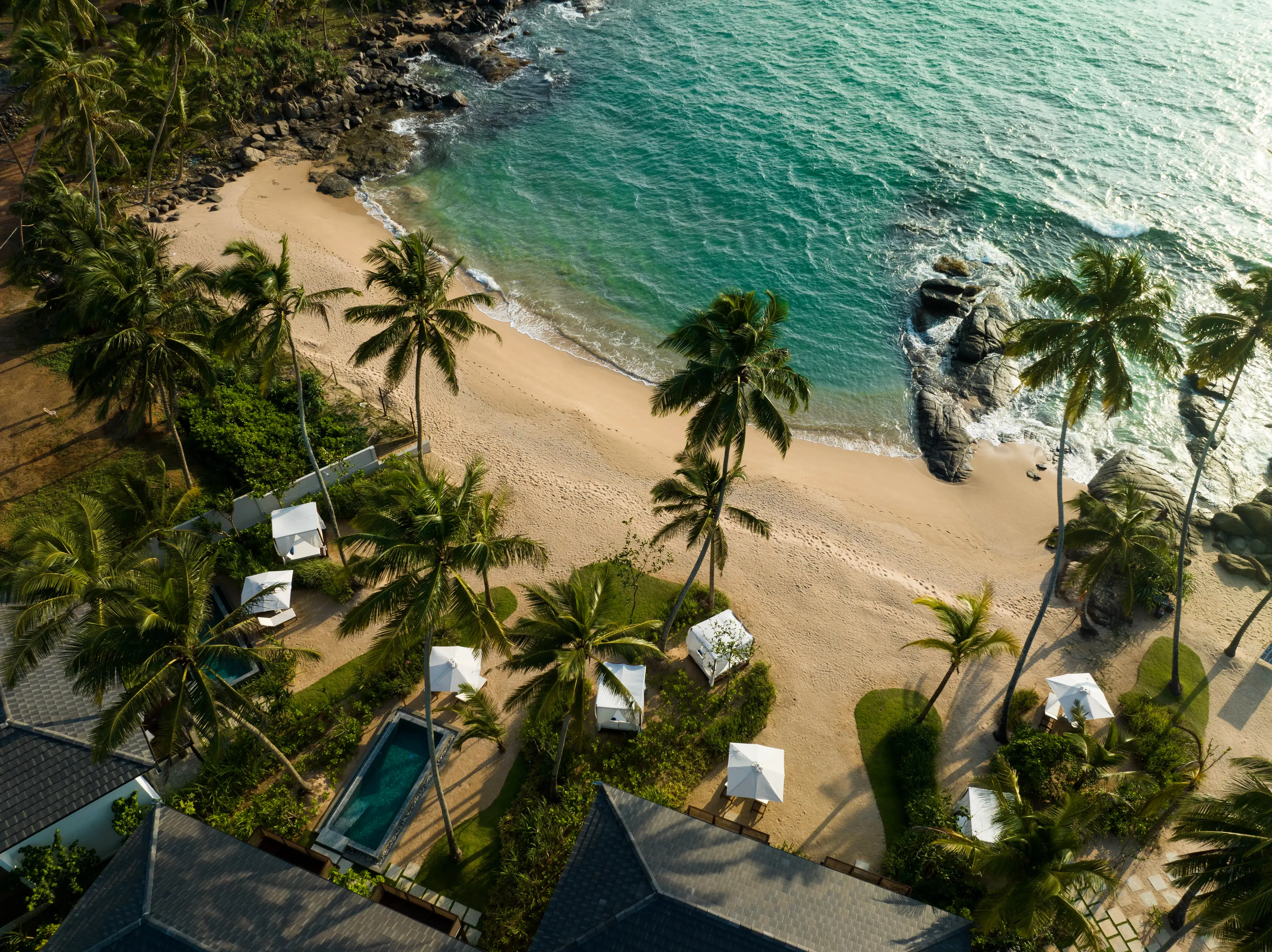 Golden shores of southern Sri Lanka